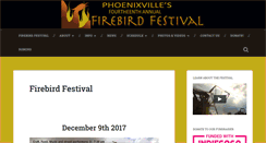 Desktop Screenshot of firebirdfestival.com